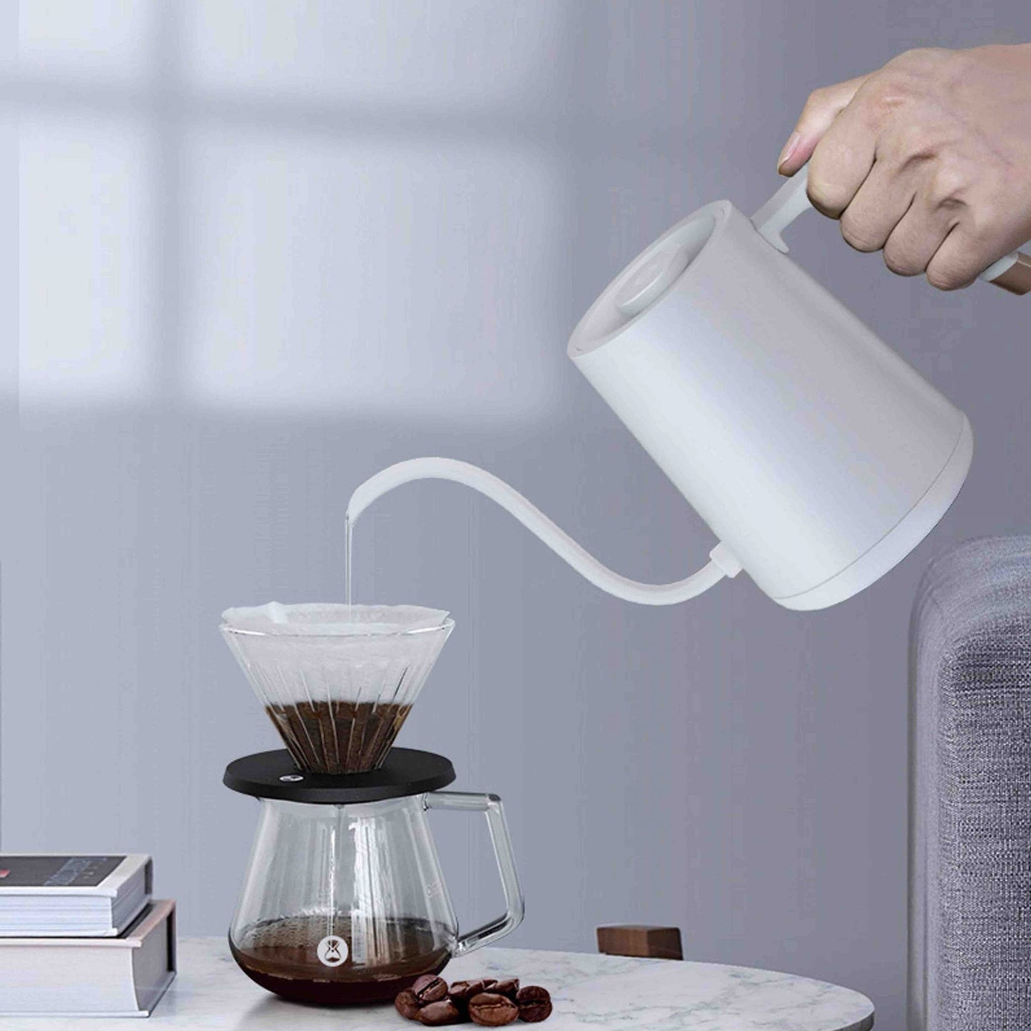 Timemore Fish Smart Electric Pour Over Kettle Experiential Filter Coffee Session