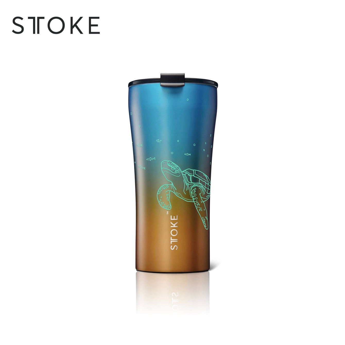 Sttoke leakproof cup sea turtle